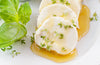Goat Cheese with an Apricot White Balsamic Reduction