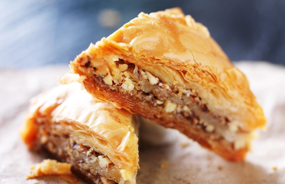 Honey & Blood Orange Olive Oil Bakalava