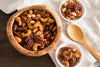 Tangy Harissa Roasted Nuts