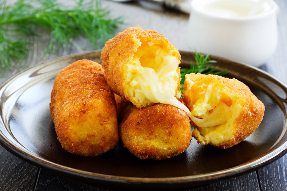 Arancini Fried in Extra Virgin Olive Oil