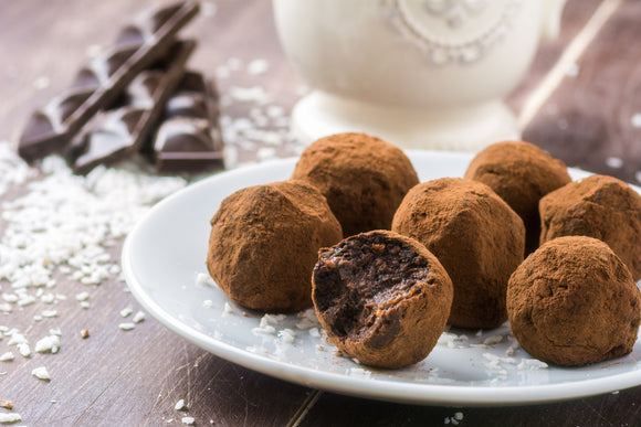 Balsamic Ganache Truffles