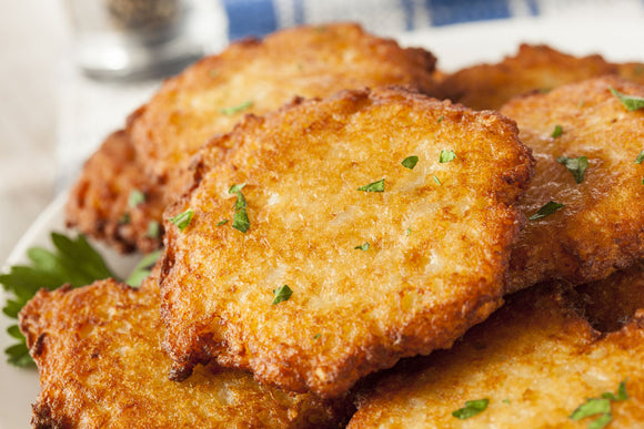 Cauliflower "Schnitzel" Fried in EVOO