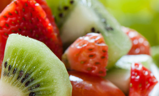 Pink Grapefruit Balsamic Fruit Salad