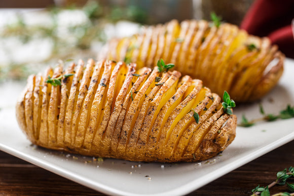 Roasted Hasselback Potatoes