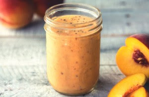 Peach Honeybell Orange Breakfast Smoothie