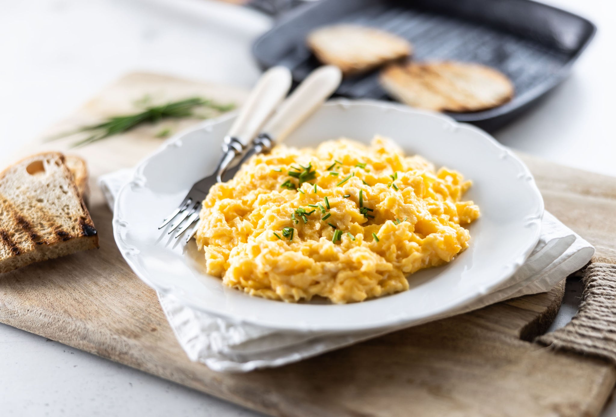 Truffled Scrambled Eggs