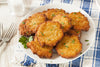 Spot Prawn Cakes with Cilantro-Caper Aioli