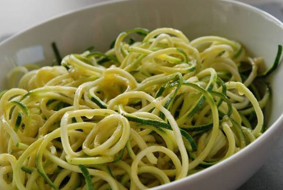 Zucchini "Noodle" Salad with Asian Vinaigrette