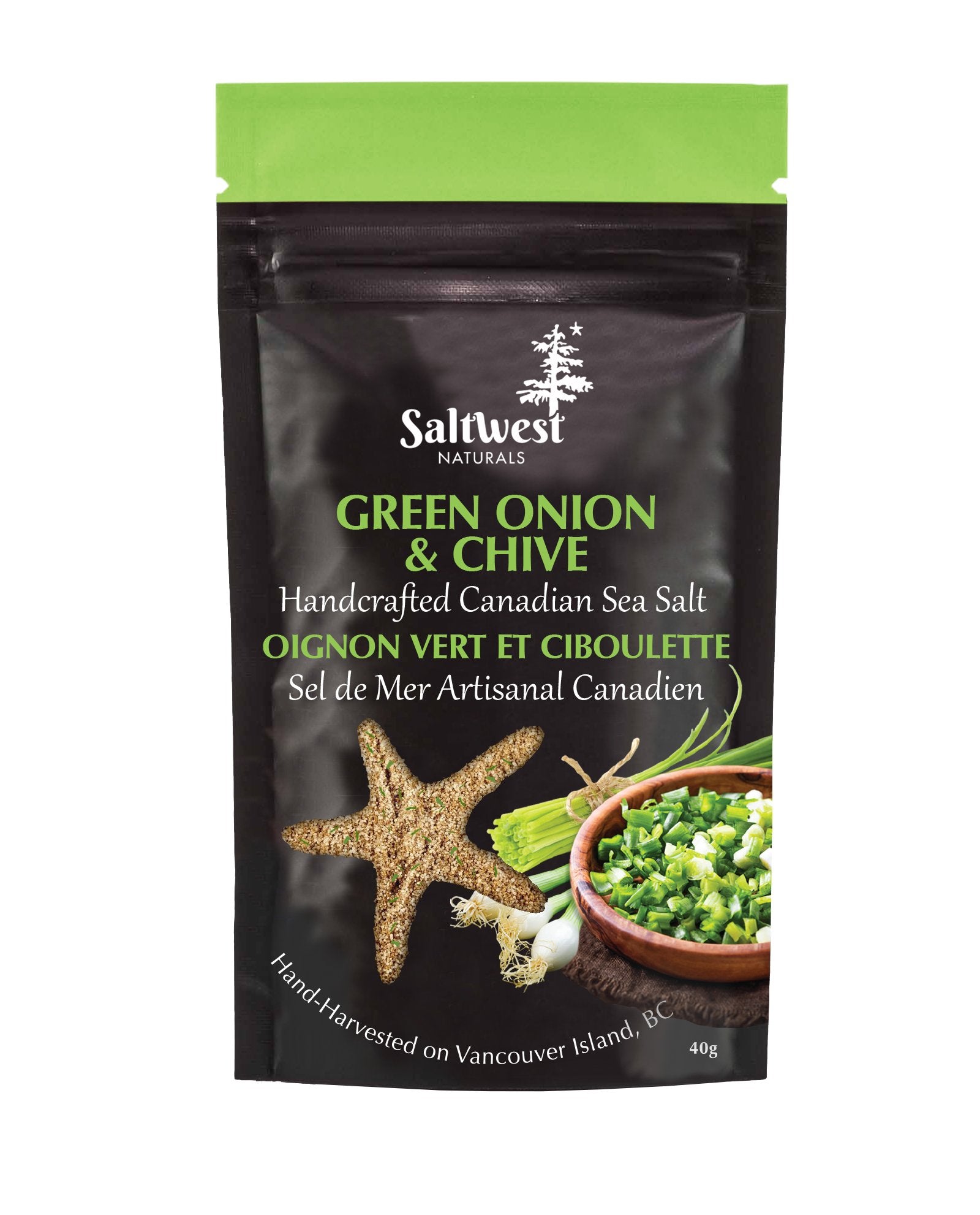 Saltwest - Green Onion & Chive Sea Salt