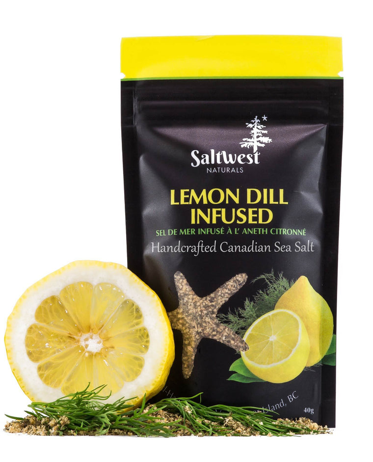 Saltwest - Lemon & Dill Infused Sea Salt